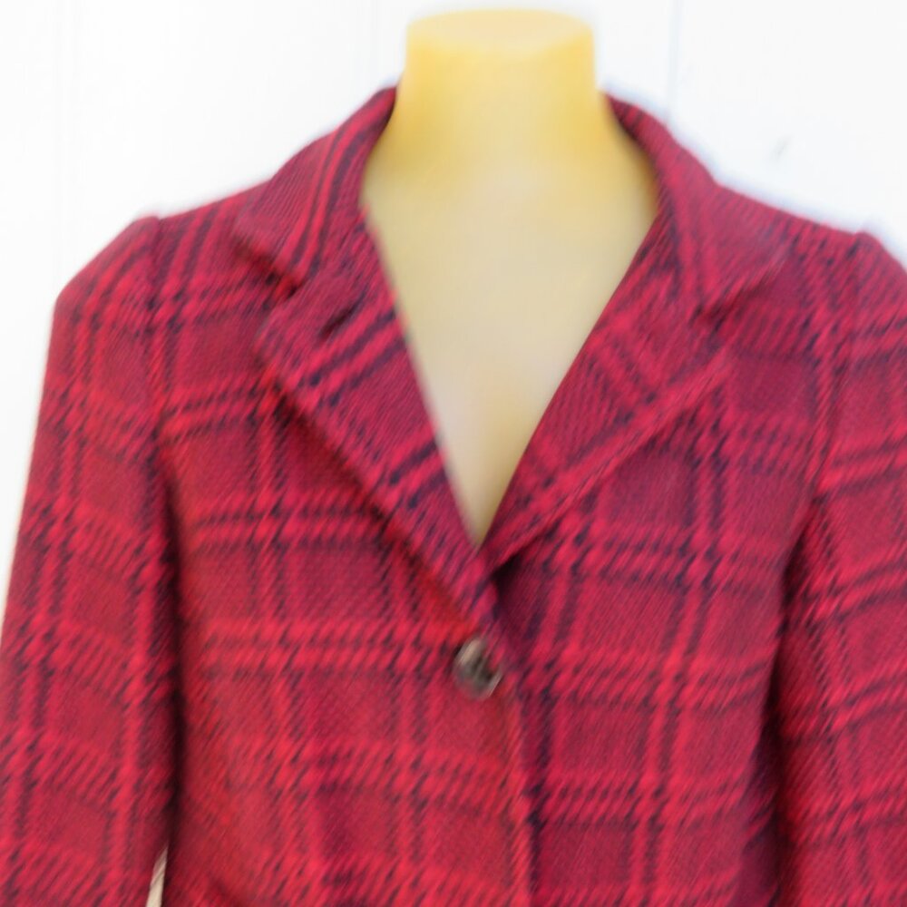 Talbots plaid jacket - Picture 4 of 10